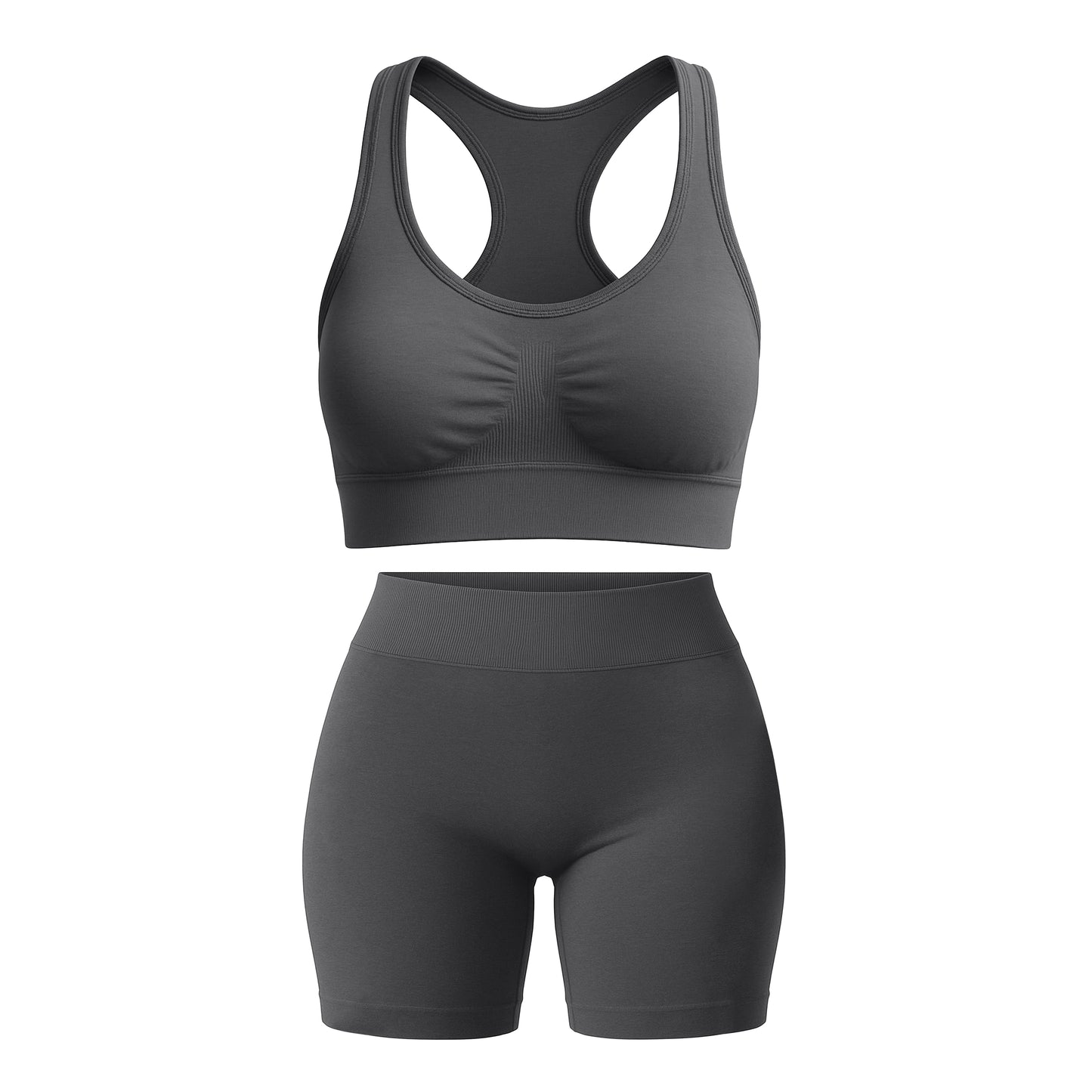 Sports Bra and Shorts Set