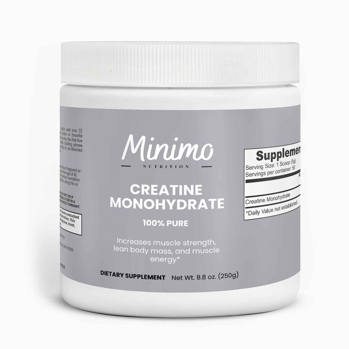 Creatine Monohydrate Powder, 8.8 oz