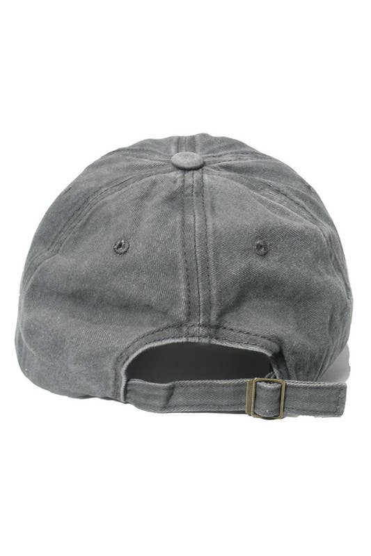 Soft Top Baseball Cap, Coconut Tree Design