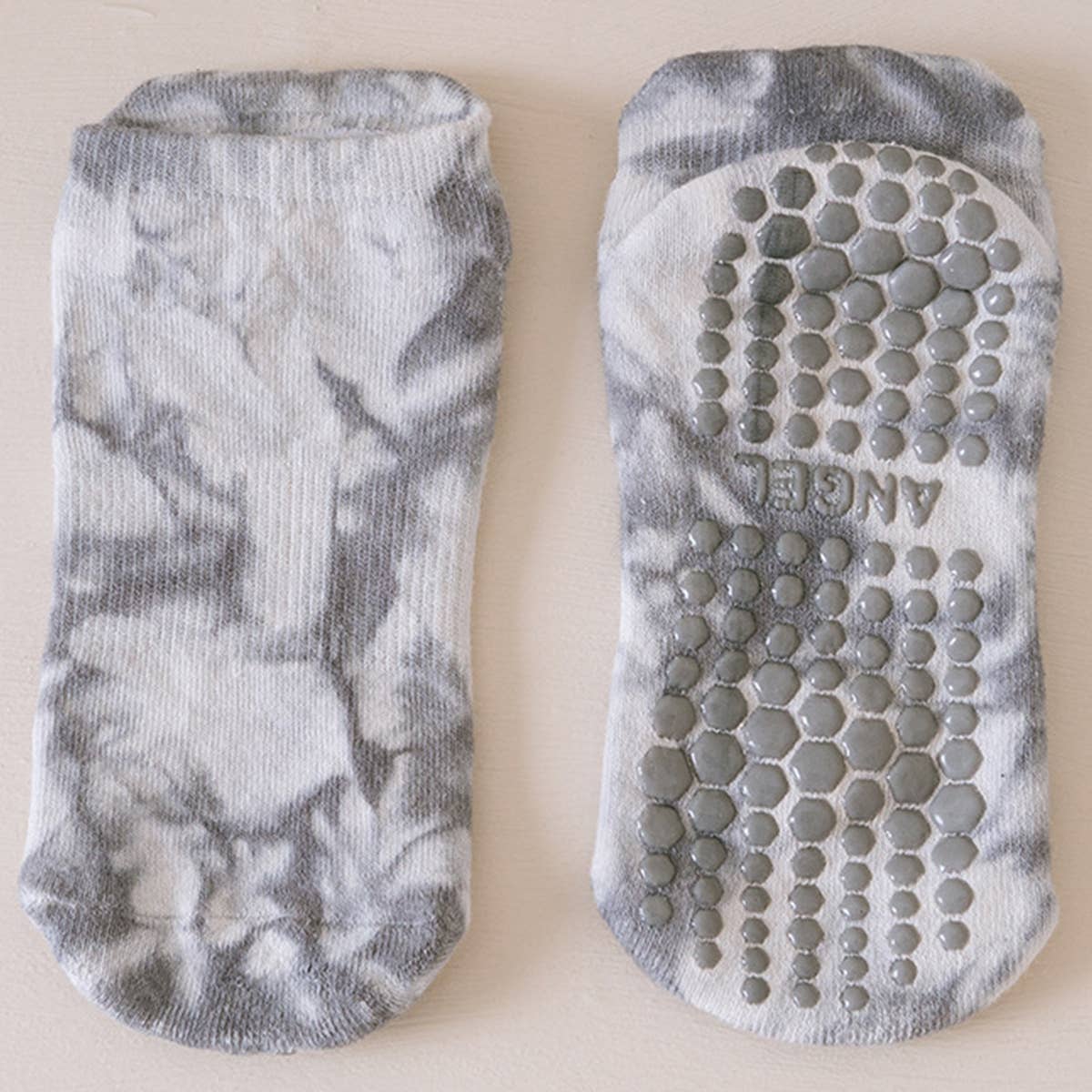 Women yoga anti-slip tie-dyed sports socks