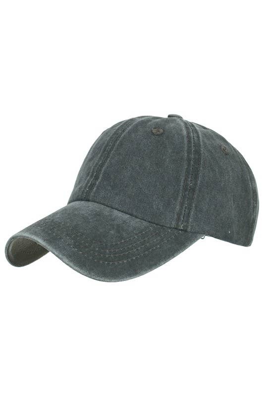 Summer Washed Solid Sun Hat