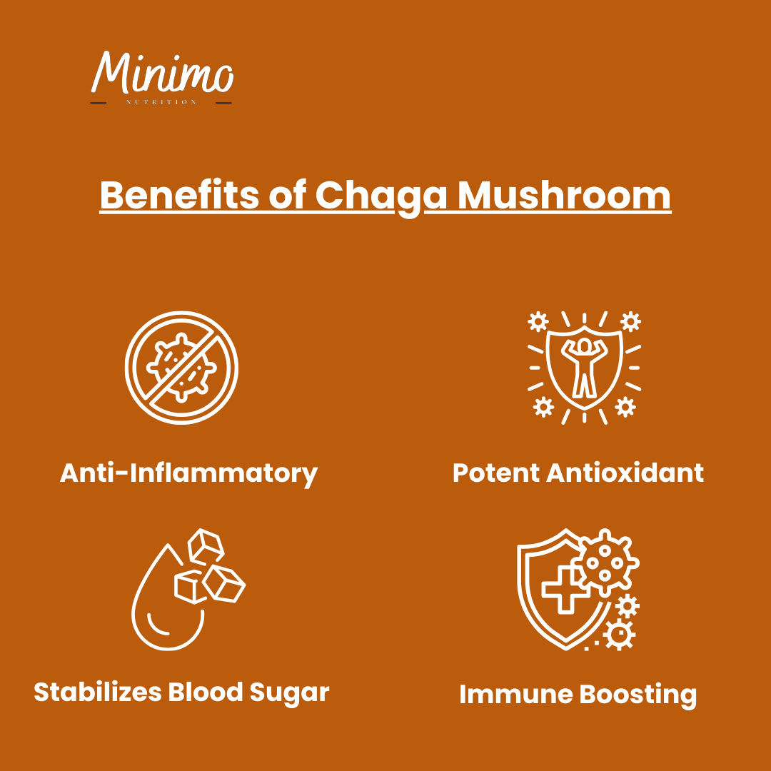 Organic Chaga Mushroom, 60 ct.