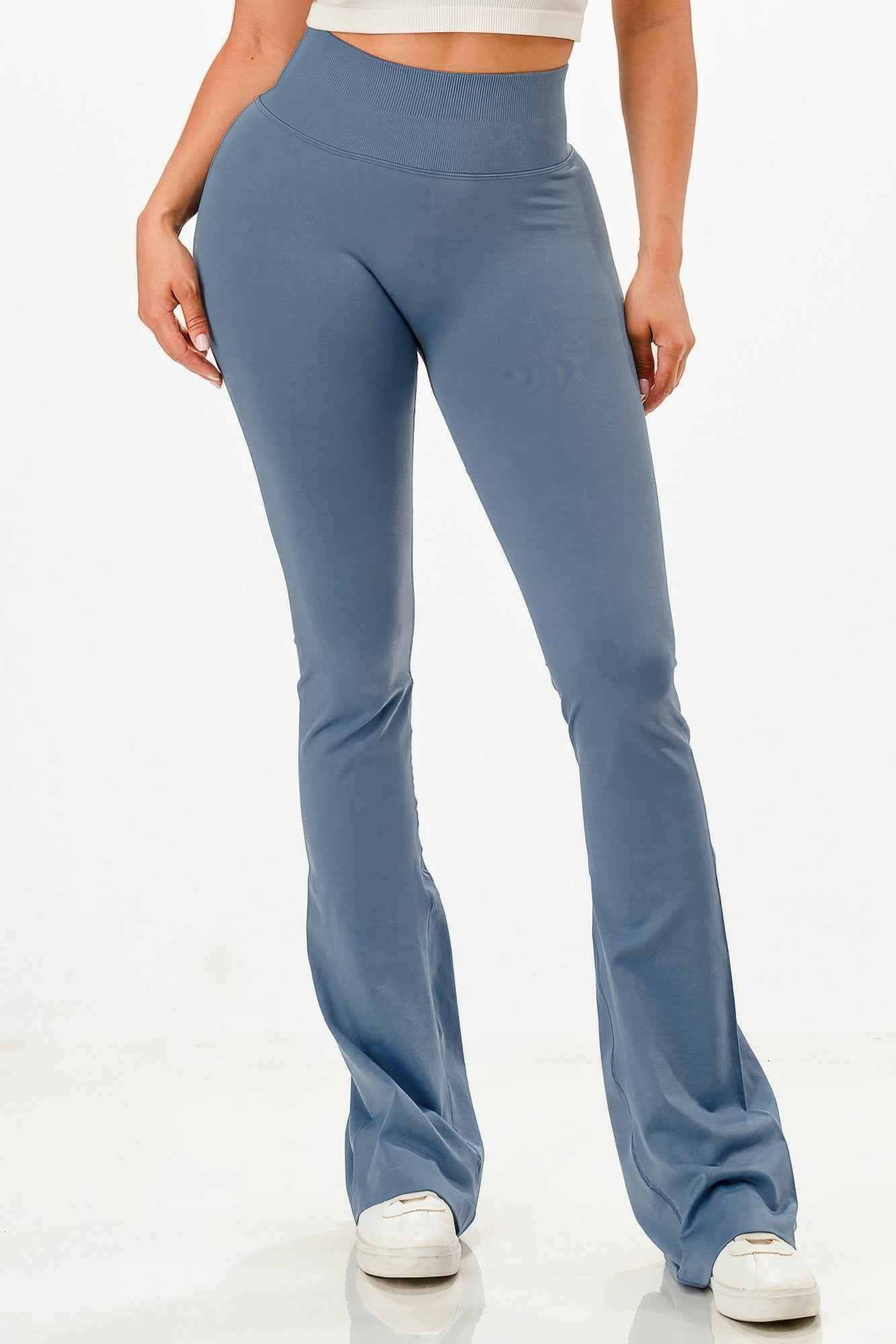 Premium Seamless Bell Bottom Work Out Flare Pants