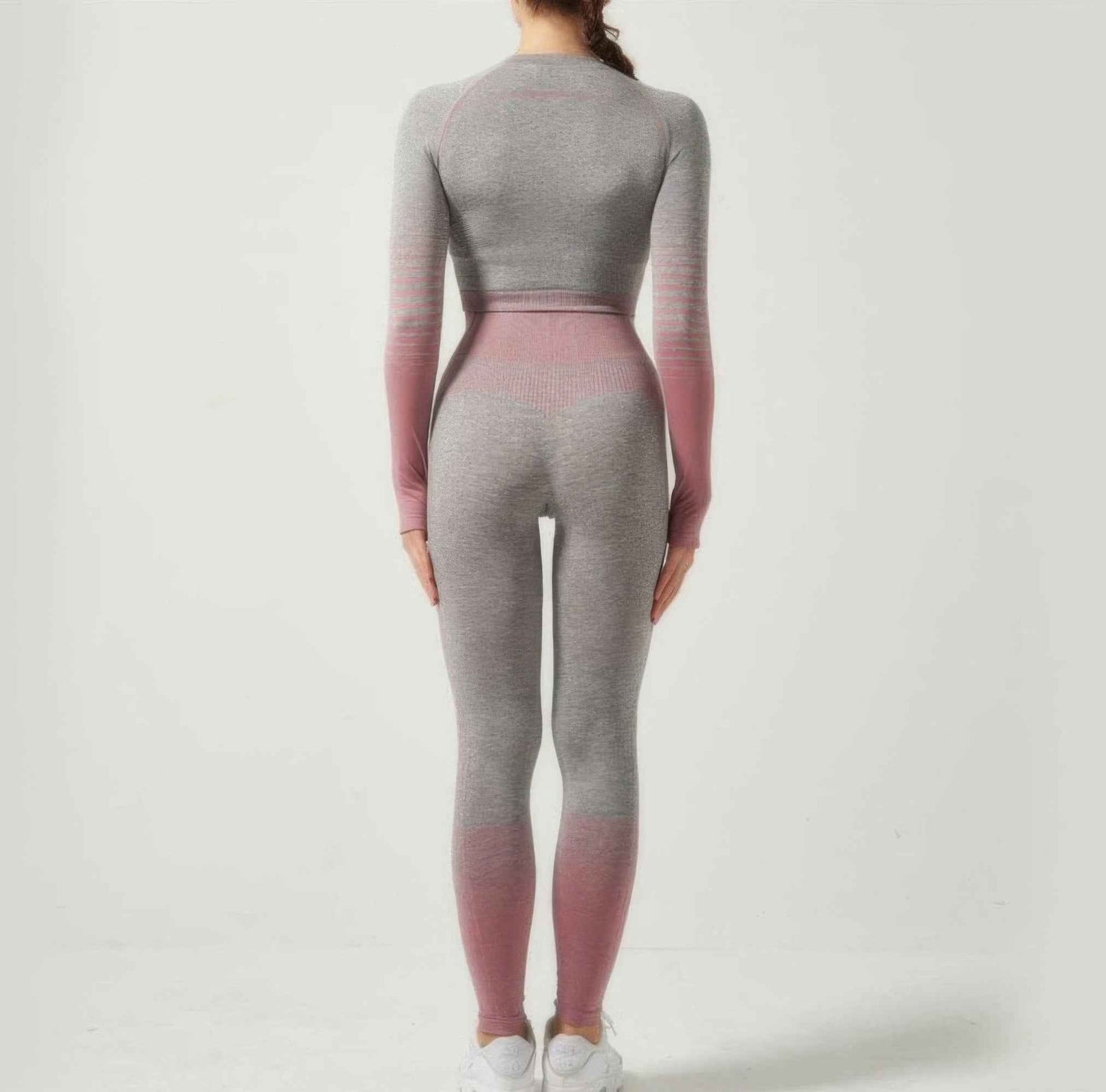 Stripe Seamless Yoga Set