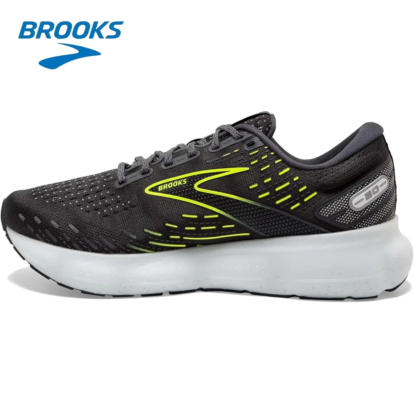 Brooks Men Glycerin 20 Running Shoes Casual Sneakers Mesh Breathable