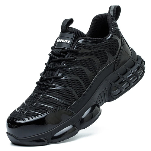 Summer Air Cushion Work Safety Shoes Unisex Breathable Steel Toe