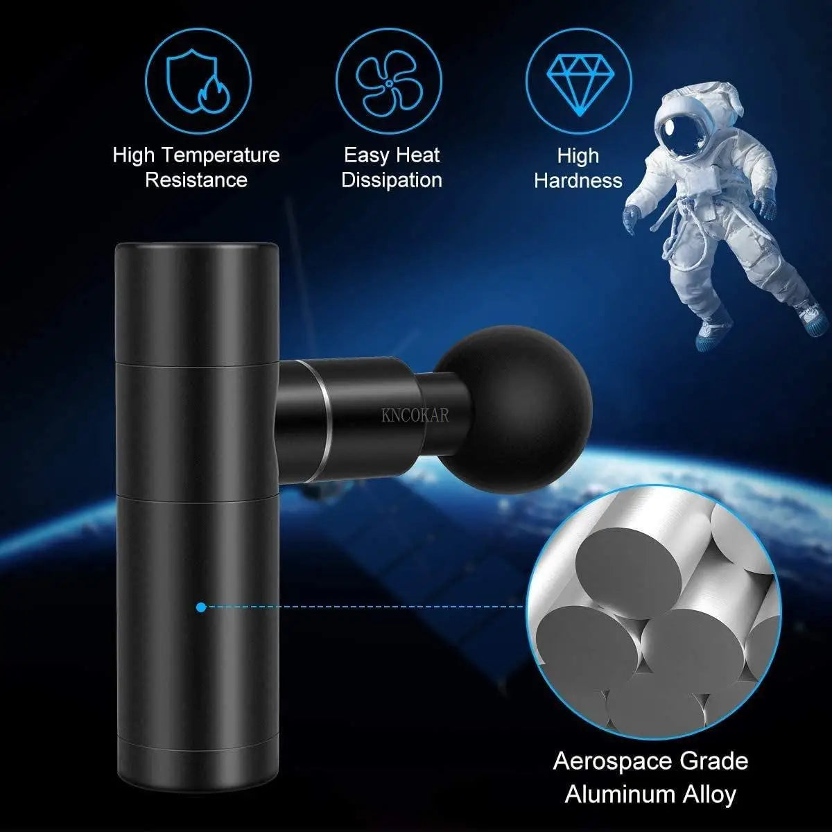 Portable Mini Fascia Gun Neck Back Massager Muscle Massager Silent