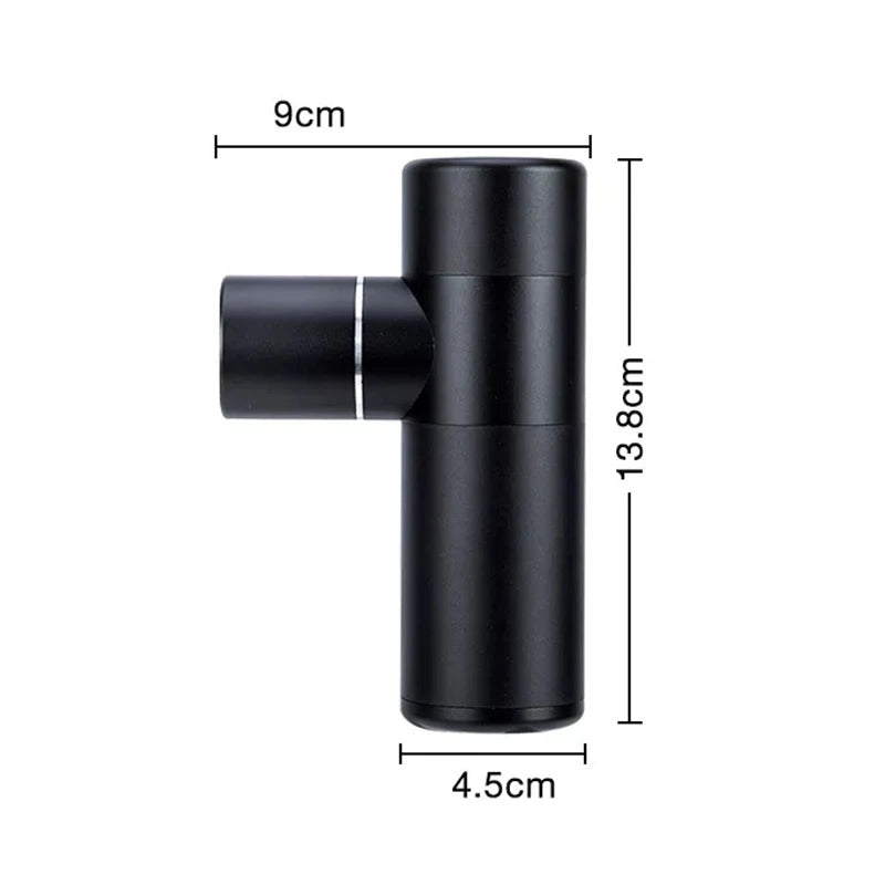 Portable Mini Fascia Gun Neck Back Massager Muscle Massager Silent