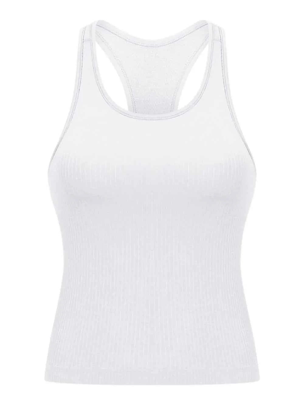 Millennia Round Neck Racerback Active Tank