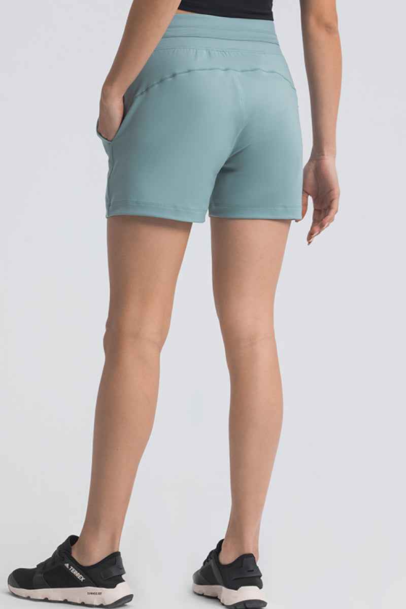 Millennia Waist Tie Active Shorts