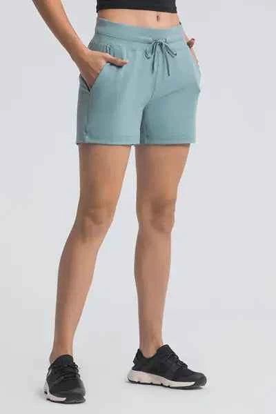 Millennia Waist Tie Active Shorts