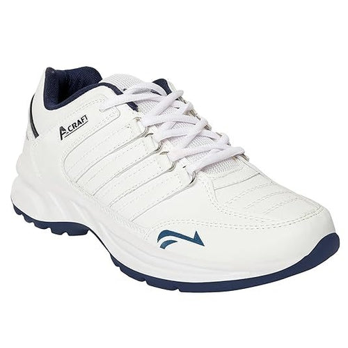 Lightweight Walking & Gym Shoes For Men (Size-UK-10) (Color-WHITE)