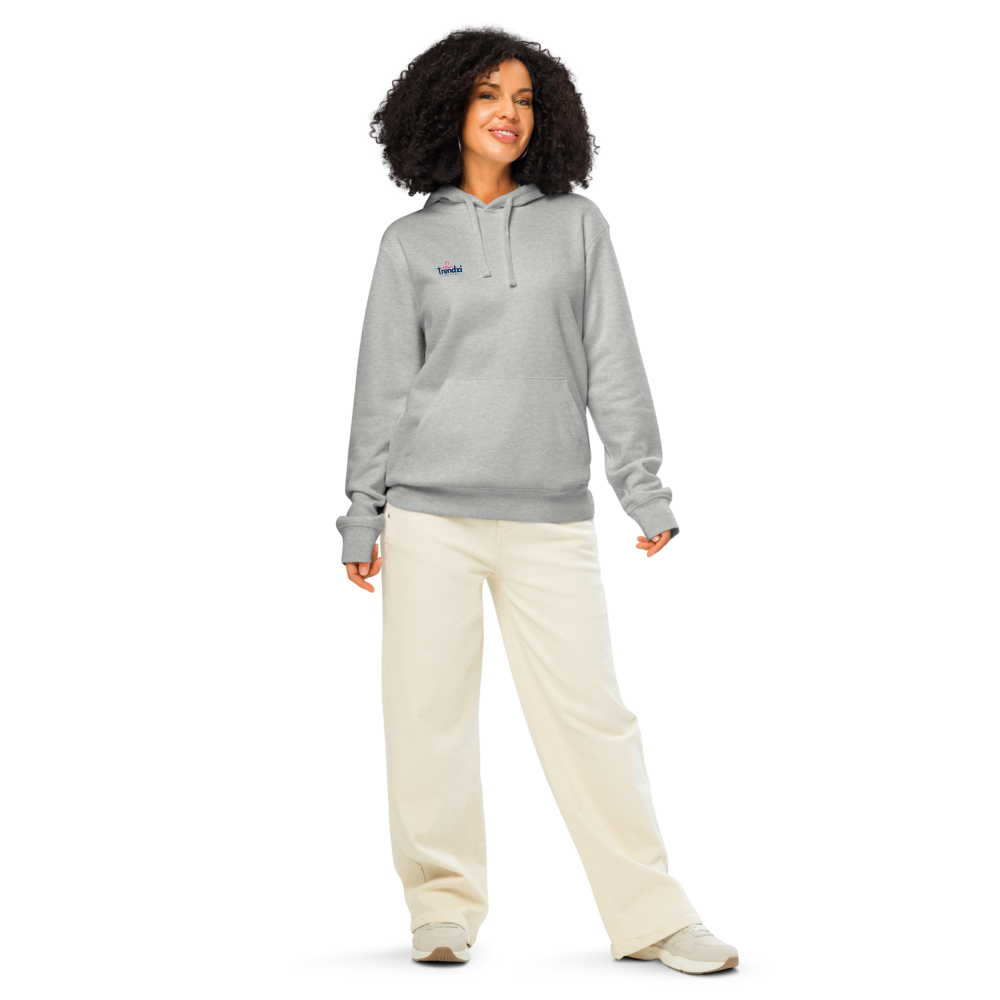 Unisex organic mid-weight hoodie