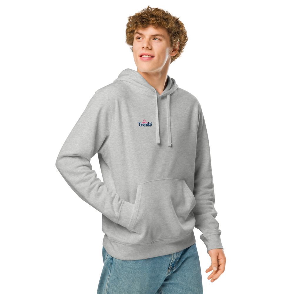 Unisex organic mid-weight hoodie