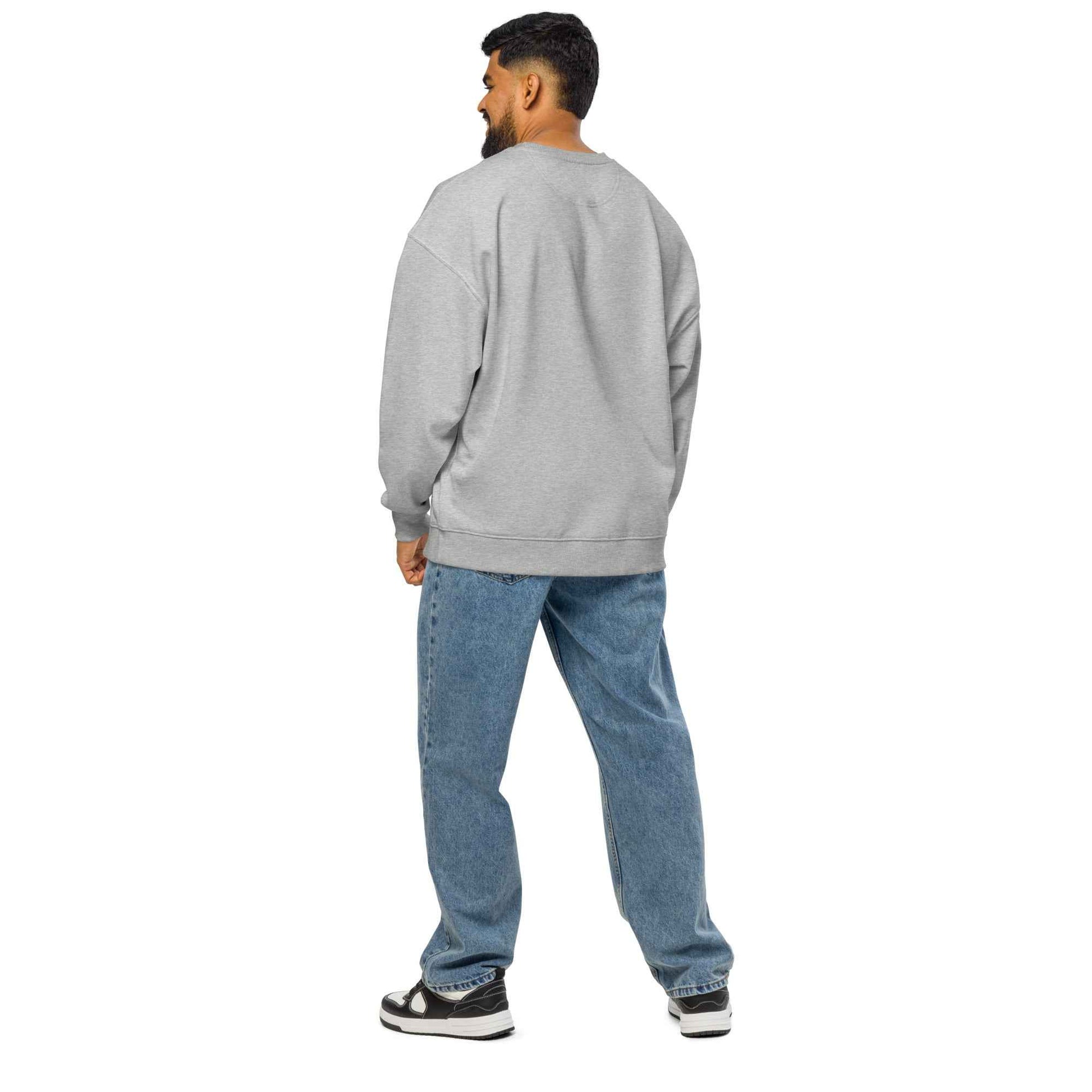 Unisex organic oversized sweatshirt