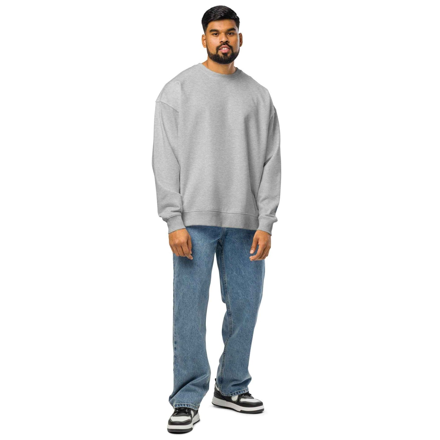 Unisex organic oversized sweatshirt