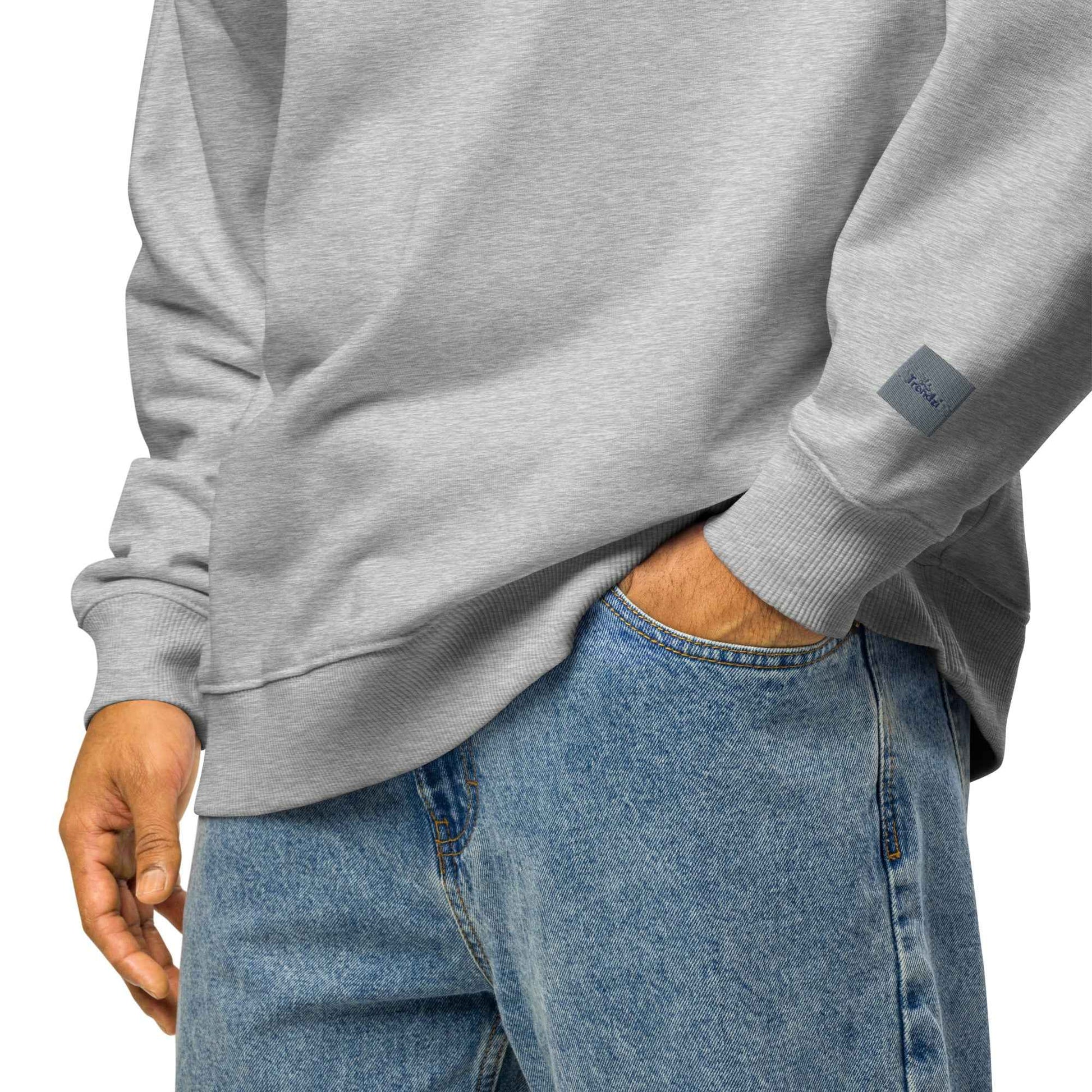 Unisex organic oversized sweatshirt