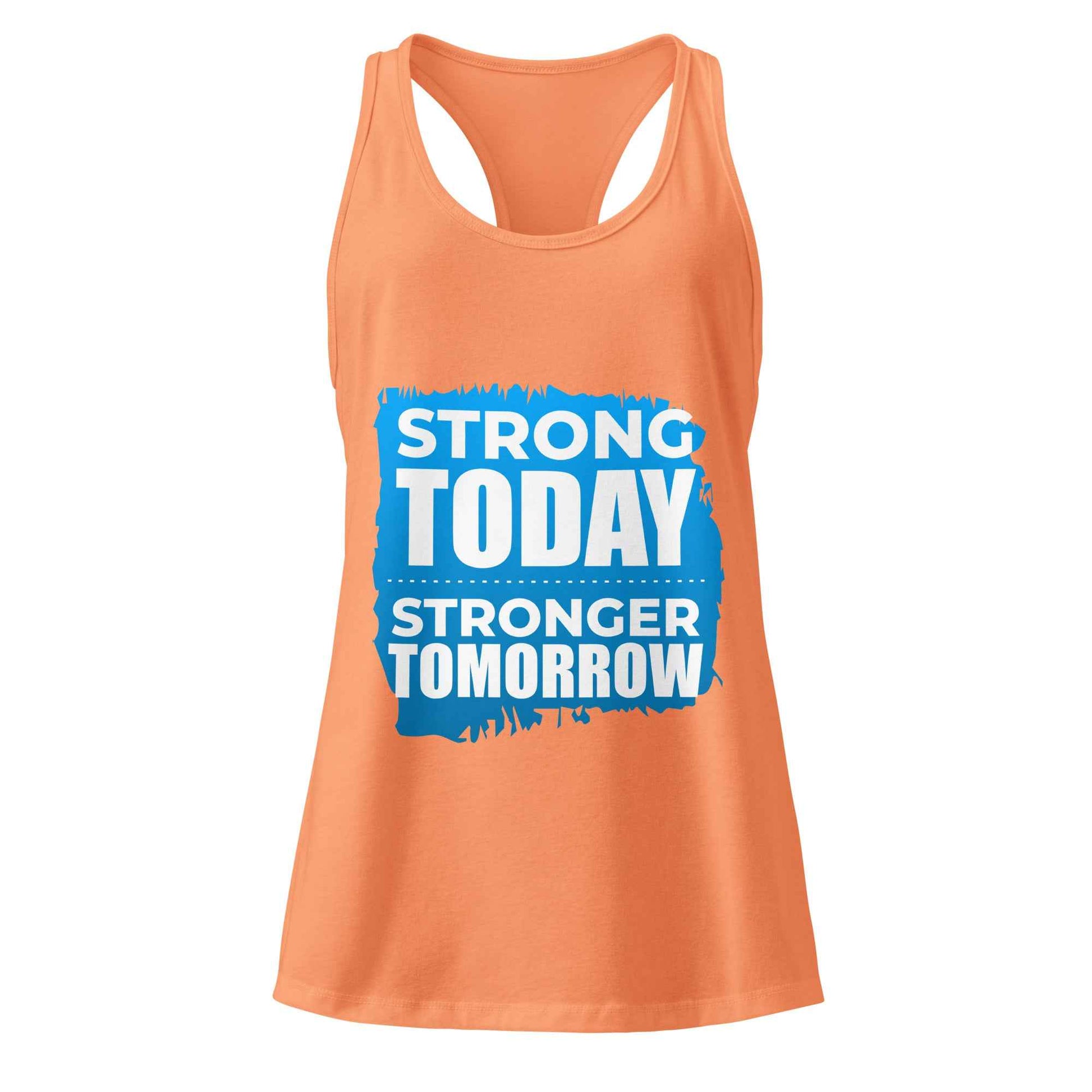 Women’s fitted racerback tank top