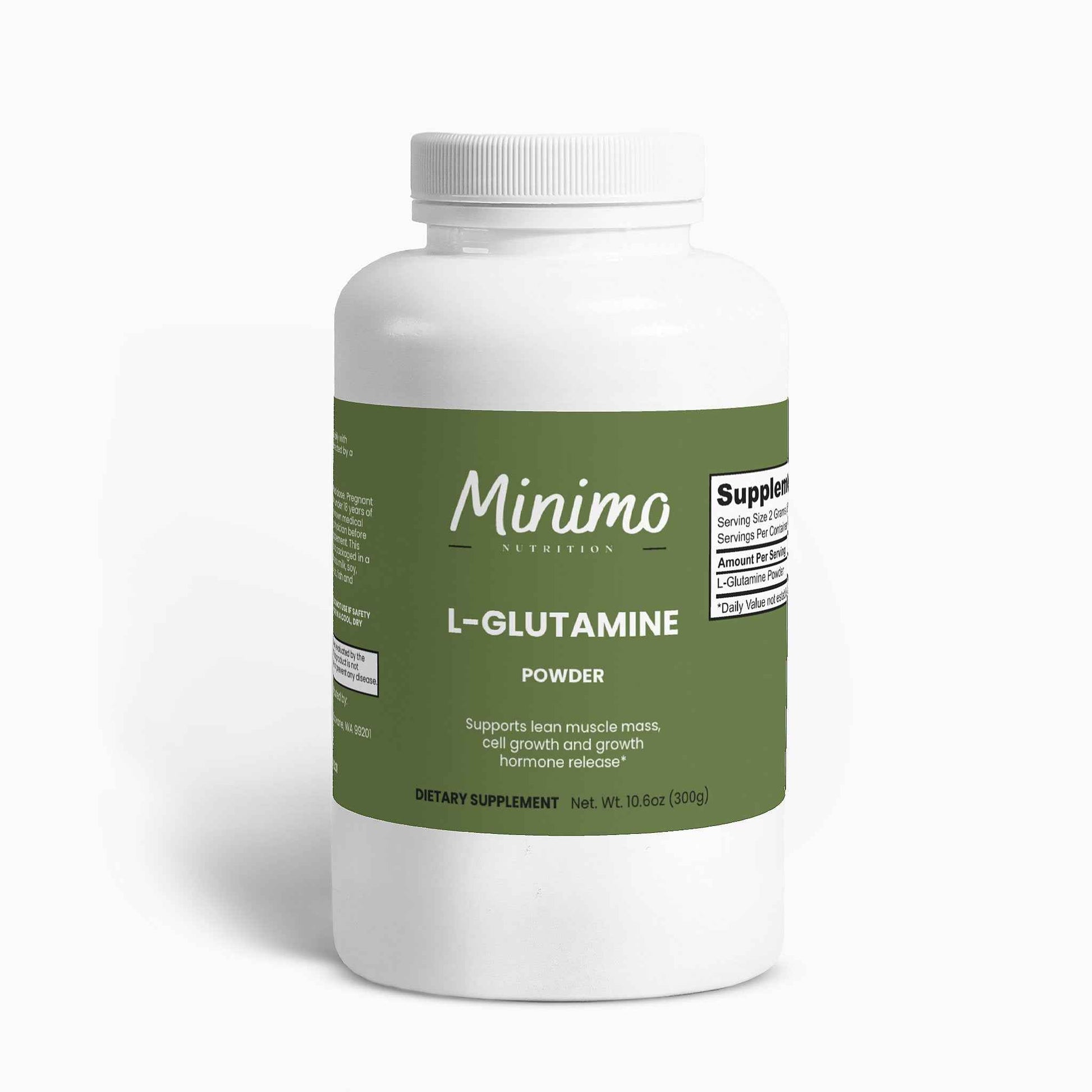 L-Glutamine Powder, 10.6 oz