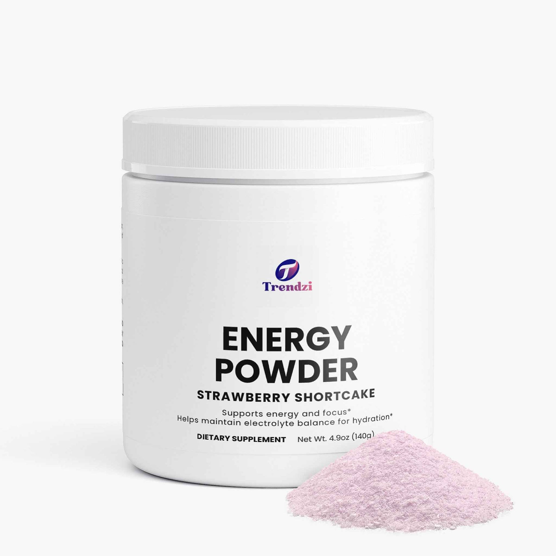 Energy Powder (Strawberry Shortcake)