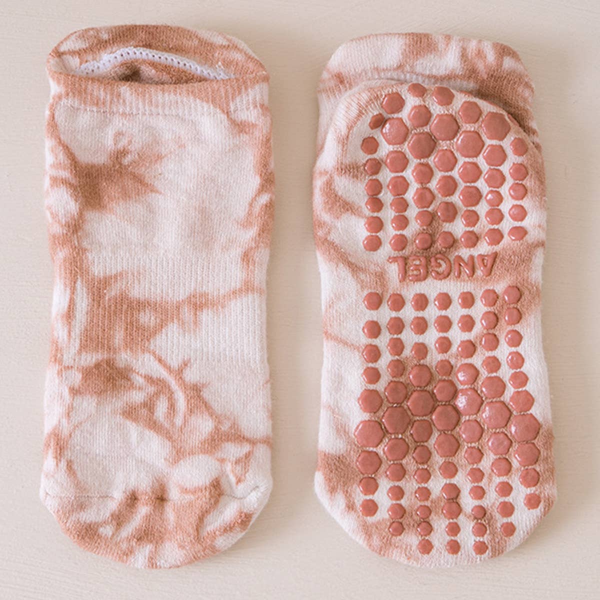 Women yoga anti-slip tie-dyed sports socks