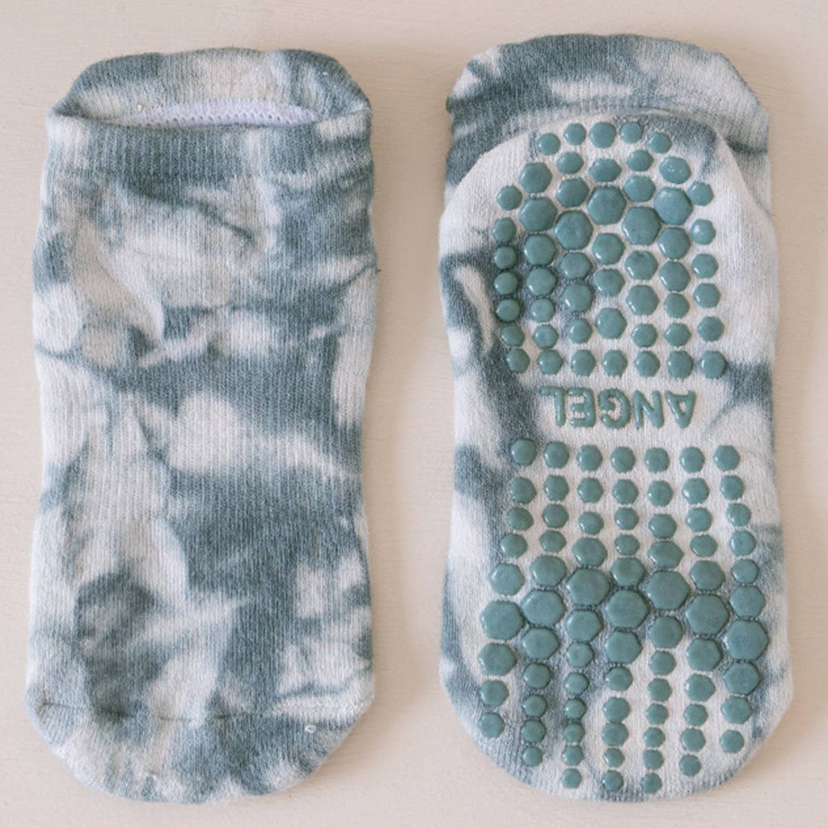 Women yoga anti-slip tie-dyed sports socks
