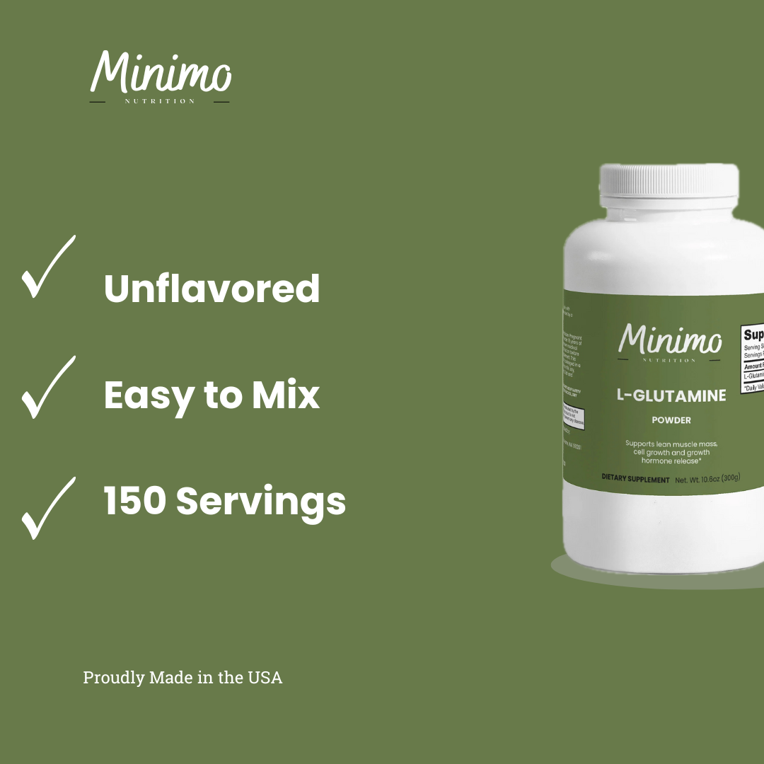 L-Glutamine Powder, 10.6 oz
