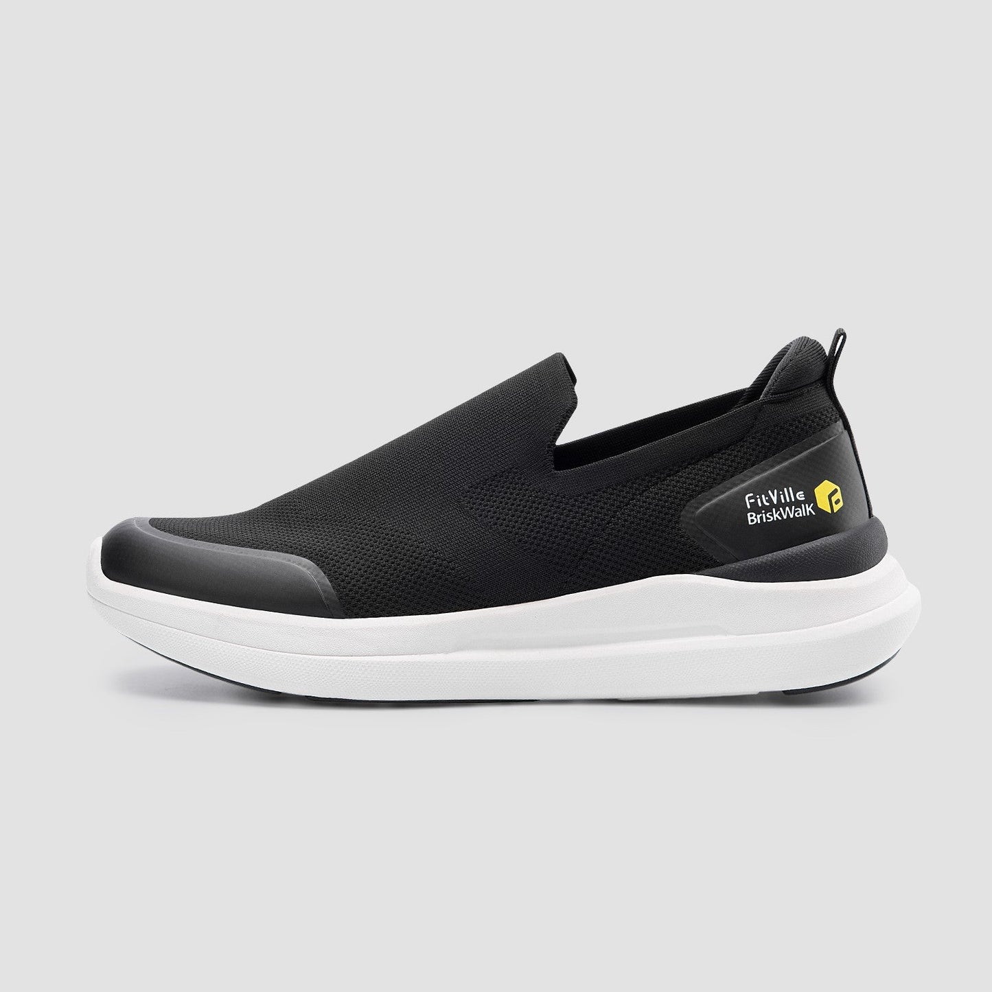 FitVille Men's BriskWalk Recovery Slip-On V1