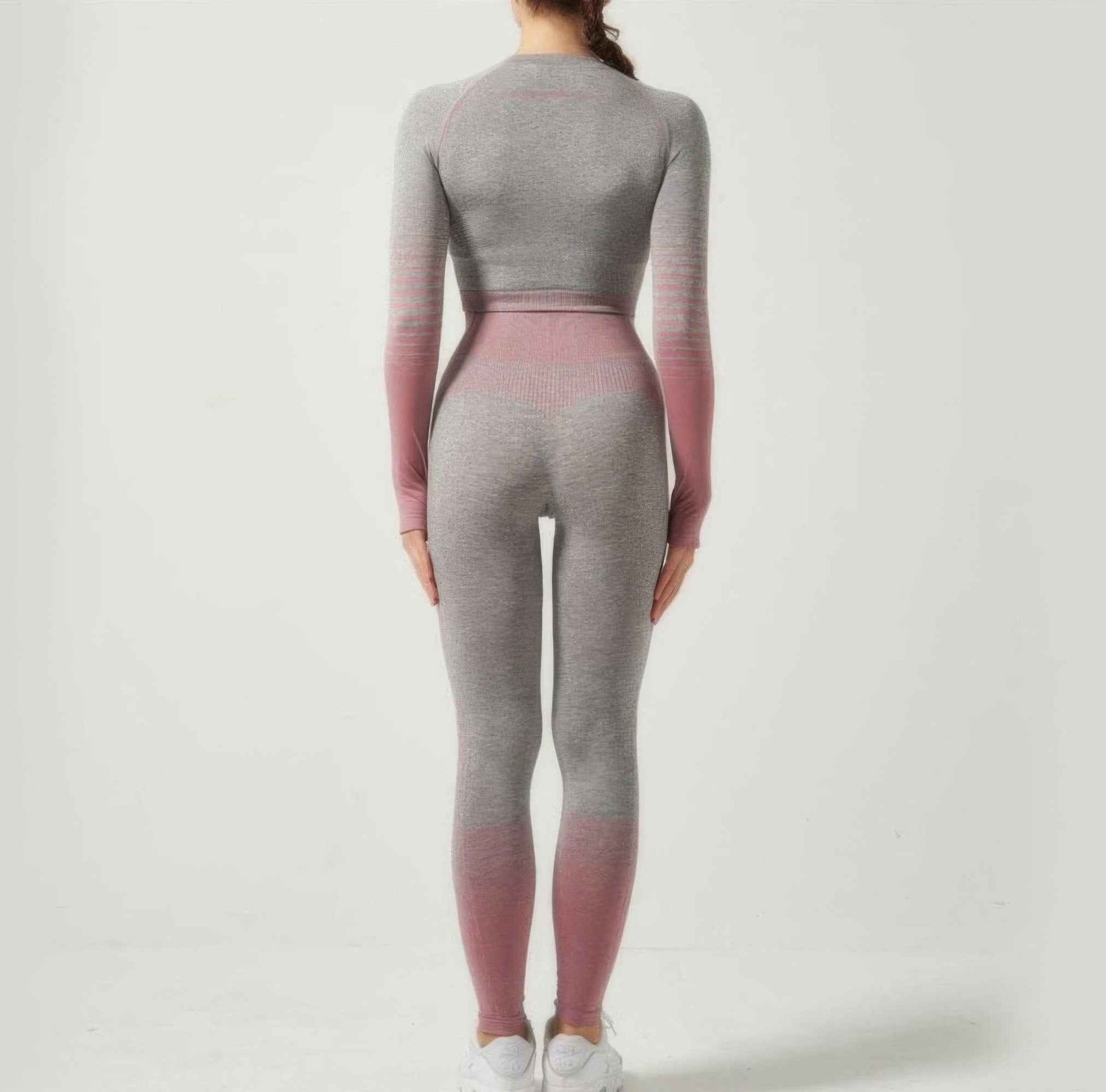 Stripe Seamless Yoga Set