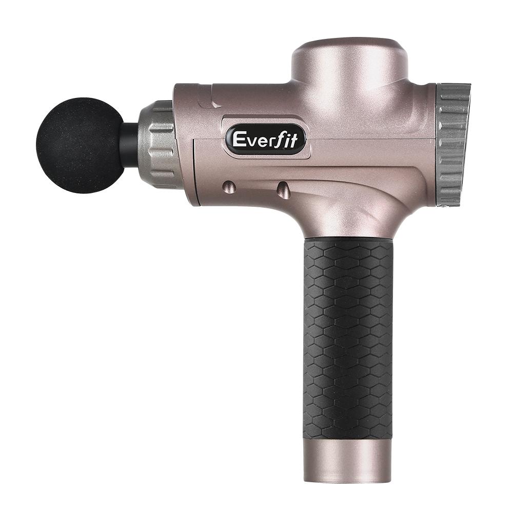 Everfit Massage Gun 30 Speed 6 Heads Vibration Muscle Massager