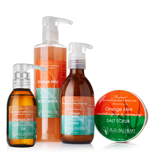 Orange Mint Body Care Set