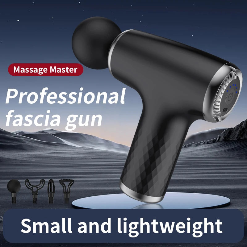 Mini Portable Electric Muscle Massager Waist Fascia Gun Neck