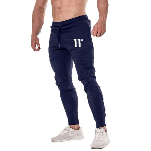 2024 Number Printed Men's Pants New Autumn Winter Running Joggers