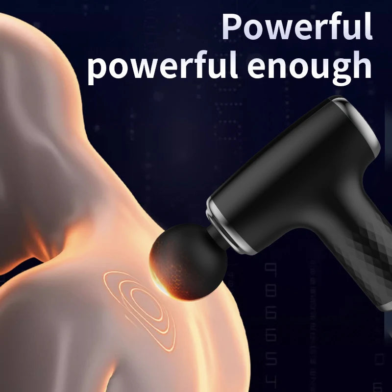 Mini Portable Electric Muscle Massager Waist Fascia Gun Neck