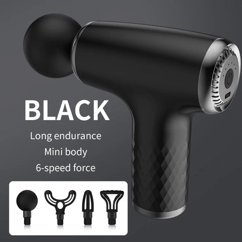 Mini Portable Electric Muscle Massager Waist Fascia Gun Neck