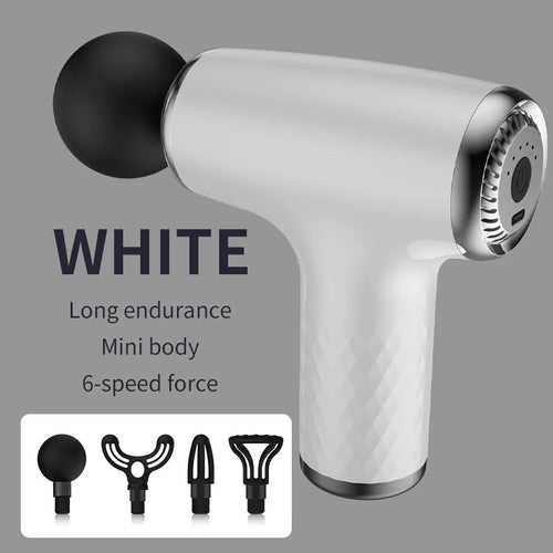 Mini Portable Electric Muscle Massager Waist Fascia Gun Neck