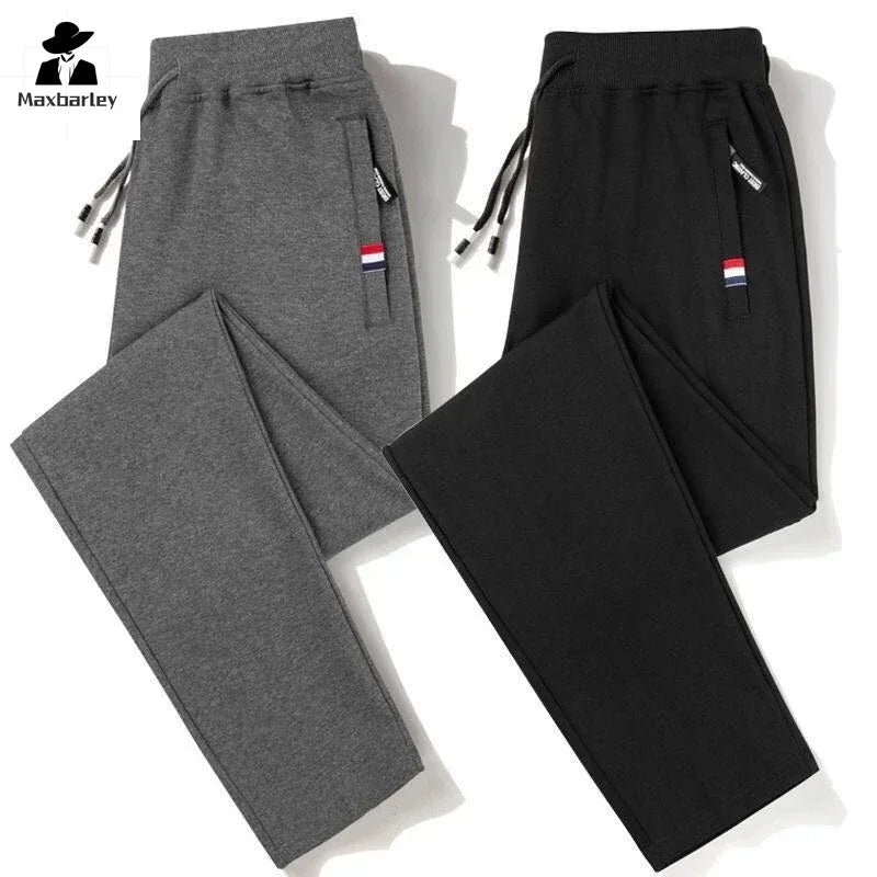 Autumn Pants Men Fitness Sportswear Tracksuit Elastic Waist Sweatpants