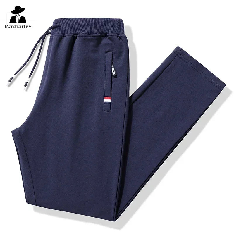 Autumn Pants Men Fitness Sportswear Tracksuit Elastic Waist Sweatpants