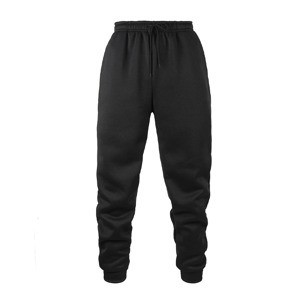 Mens Jogging Pants Sports Pants Fitness Running Trousers Solid Color