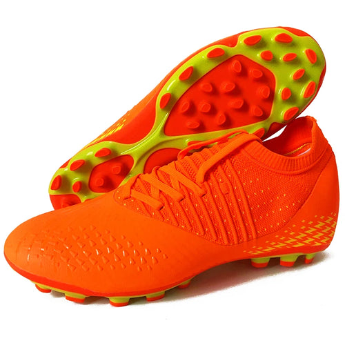 Men Football Cleats Fashion Youth Soccer Shoes Knit Football Training