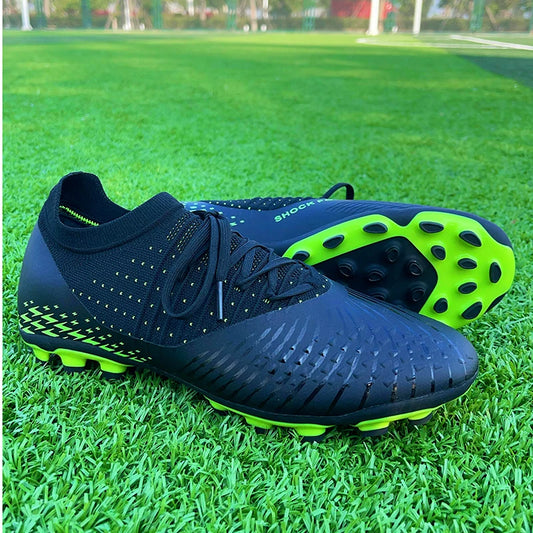 Men Football Cleats Fashion Youth Soccer Shoes Knit Football Training