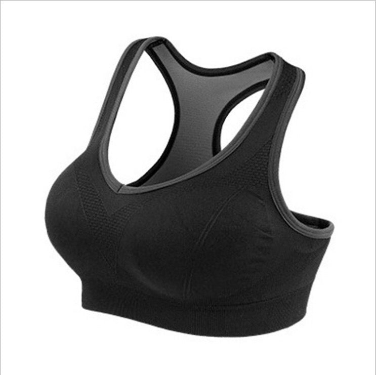 Women’s Stylish Racerback Athletic Sports Bra | Padded Seamless High I