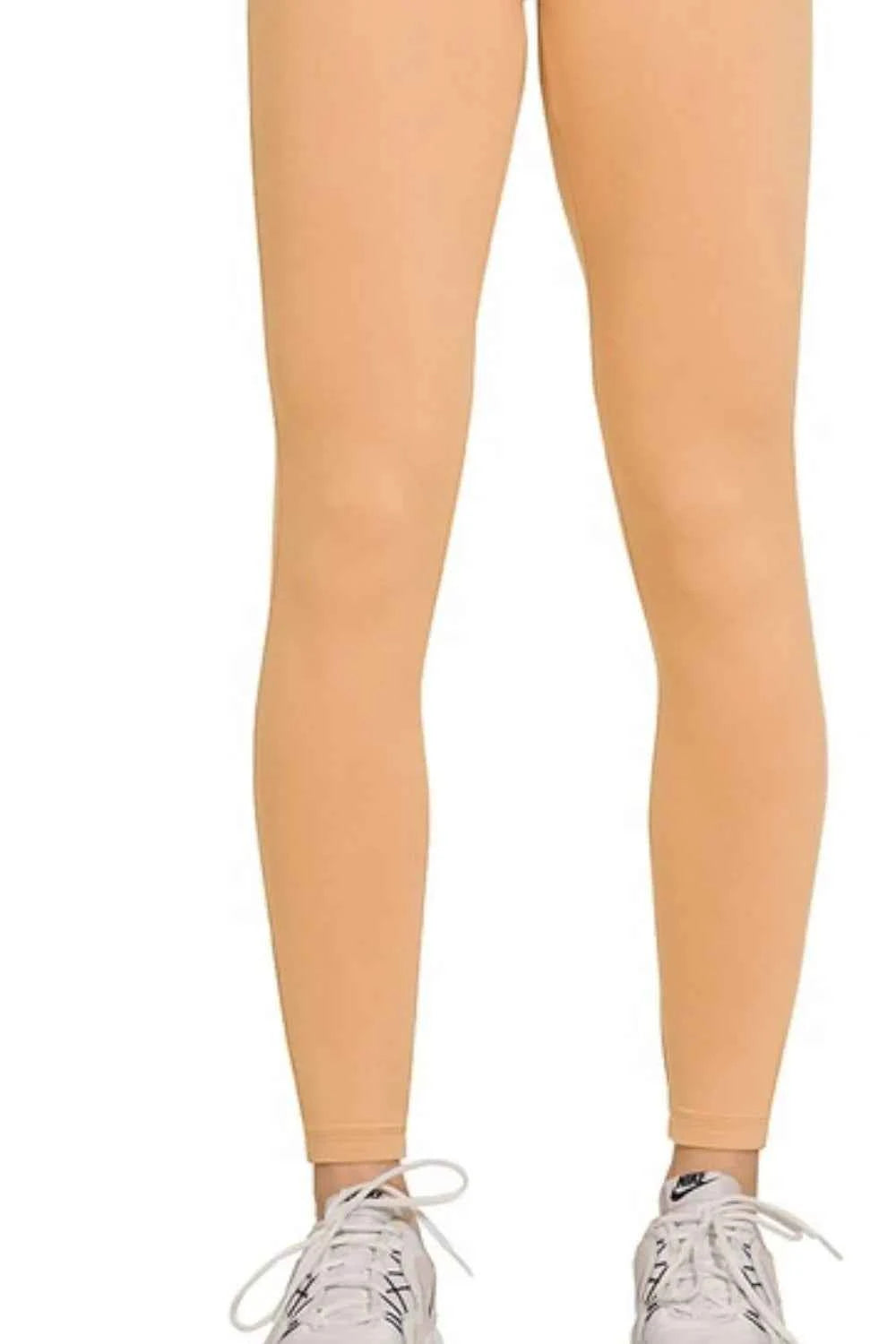 Zenana Microfiber Waistband Leggings
