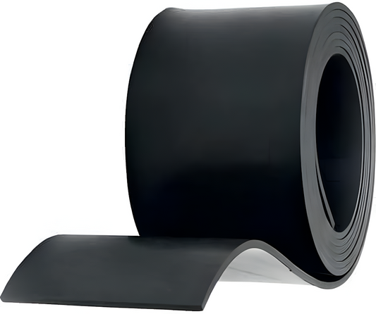 Gym Rubber Floor Mat Roll 2M Long X3MM Thik  Size 2 Meters Color Black