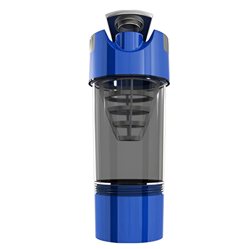 Protein Shaker Bottle with Compartment Cyclone Cup Shaker 500ML