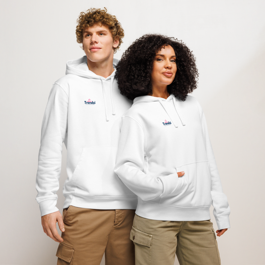Unisex organic mid-weight hoodie